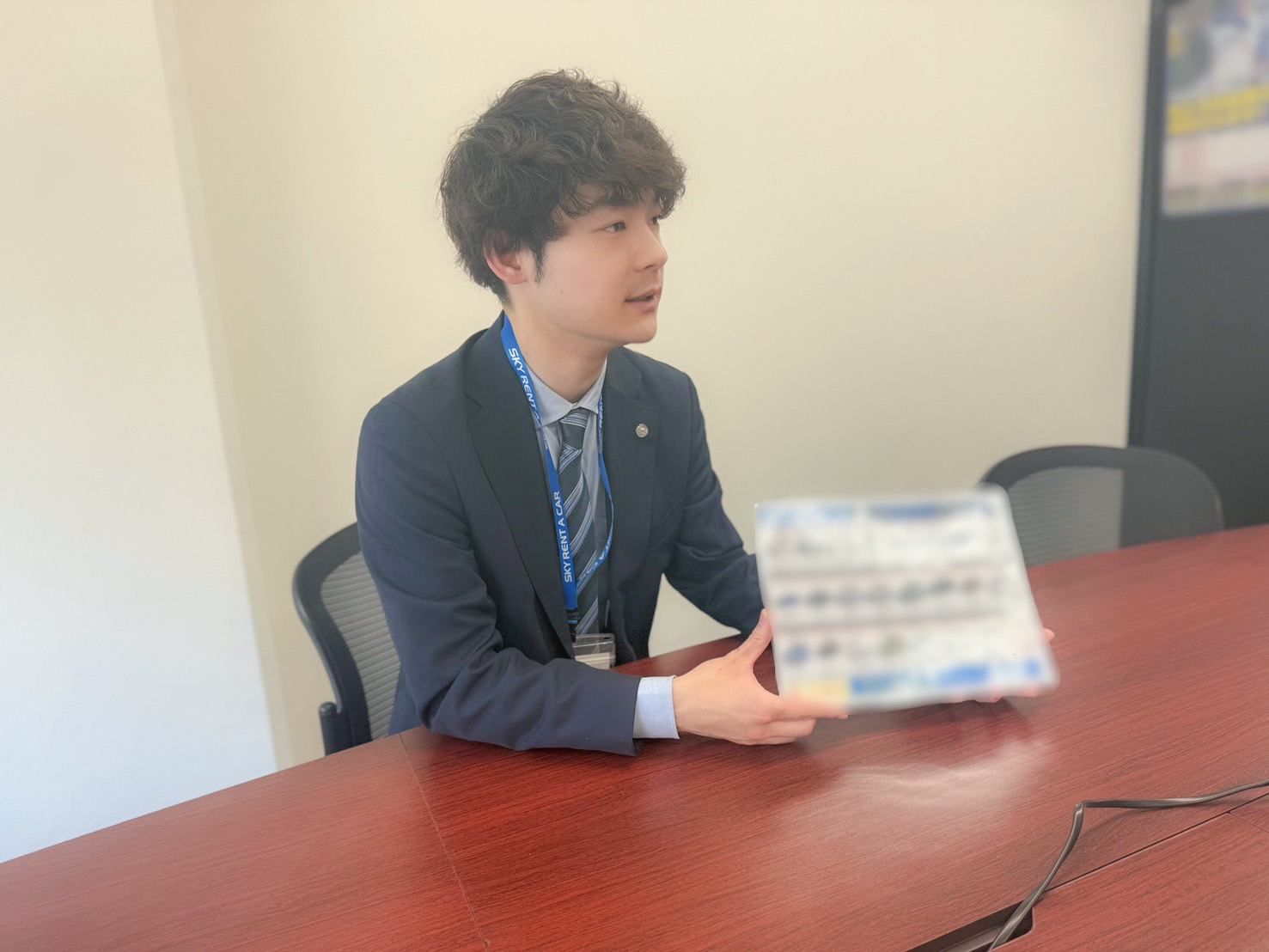 Y.Mさん インタビュー風景2